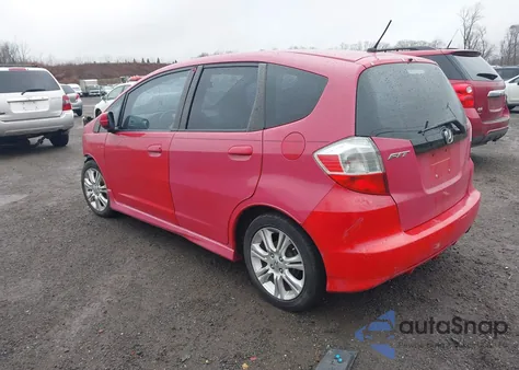 2009 Honda Fit Sport из США, поврежденный, VIN JHMGE88459S033341